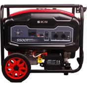 تصویر موتور برق ژنراتور بنزینی اس کا ان 5.5KW مدل SKN5500 