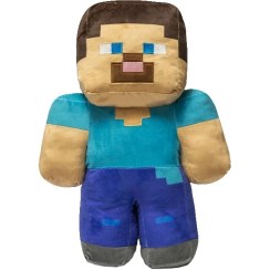 تصویر عروسک طرح ماینکرافت مدل استیو ایستاده کد STVJI11045 ارتفاع 27 سانتی‌متر 