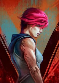 تصویر متال پوستر سریال Arcane شخصیت Vi کد N606 