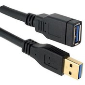 تصویر کابل افزایش طول USB3.0 بافو به طول 1.5 متر 