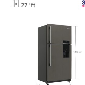 تصویر یخچال فریزر بالا اسنوا 27 فوت مدل SN3-2327 Snowa freezer and refrigerator model SN4-2327