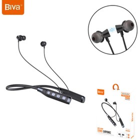 تصویر هدفون گردنی بیوا مدل BT-02 Biva BT-02 neckband headphone