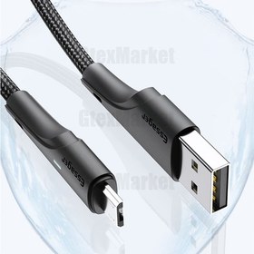 تصویر کابل تبدیل USB به لایتنینگ ایساگر مدل LS01 طول 1 متر 