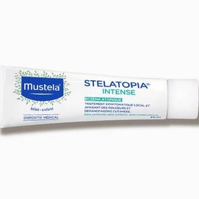 تصویر کرم درمانی اگزما استلاتوپیا اینتنس موستلا ۳۰میل Stelatopia intense mustela 30mil