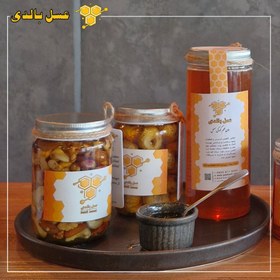 تصویر عسل طبیعی و انجیر 500 گرمی 