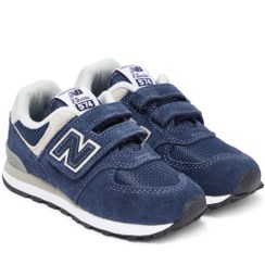 تصویر کتونی اورجینال نیوبالانس ۵۷۴ بچه گانه New Balance Kids 574 suede sneakers