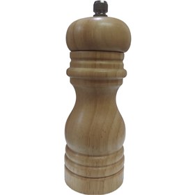 تصویر فلفل ساب بامبو با تیغه سرامیکی کوچک Small Bamboo Pepper Grinder With Ceramic Blade