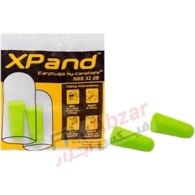 تصویر گوشی صداگیر اسفنجی کاناسیف مدل ایکس پاند XPAND Airplug Canasafe Model Xpand