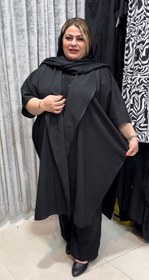 تصویر مانتو سایز بزرگ 