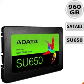 تصویر اس اس دی ای دیتا مدل SU650 ظرفیت 960 گیگابایت ا Adata SU650 SSD - 960GB Adata SU650 SSD - 960GB