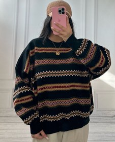 تصویر بافت ژاکارد 