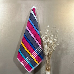 تصویر حوله دستی ۴۰ در ۸۰ الوان 