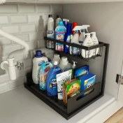 تصویر نظم دهنده متحرک زیر سینک 