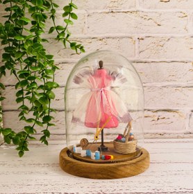 تصویر گوی دکوری طرح مانکن 