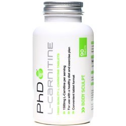 تصویر قرص ال کارنیتین 90 عددی پی اچ دی L Carnitine PhD