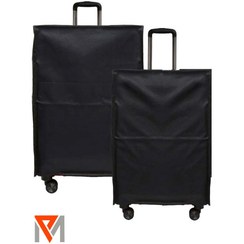 تصویر ست دو عددی کاور چمدان مدل اسپان 