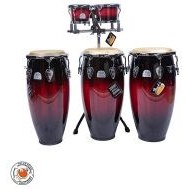 تصویر PEARL PCW125-117-110DX-506 ELITE SERIES OAK CONGAS تومبا پرل سه لنگه با بانگو و پایه بانگو کد3755 