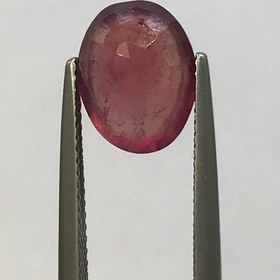 تصویر نگین یاقوت سرخ سایز 11*9 