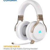 تصویر هدست کورسیر CORSAIR VIRTUOSO RGB WIRELESS SE ESPRESSO HEADSET CORSAIR VIRTUOSO RGB WIRELESS SE ESPRESSO