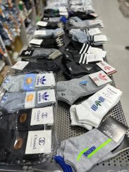 تصویر جوراب پنبه 