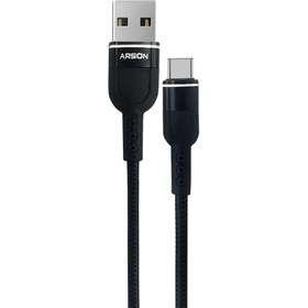 تصویر کابل تبدیل USB به USB-C آرسون مدل AN-A3 طول 1متر 