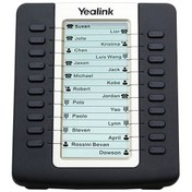 تصویر ماژول افزایش ظرفیت تلفن تحت شبکه ویپ یالینک مدل EXP20 ا Yealink EXP20 Expansion Module Yealink EXP20 Expansion Module