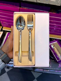 تصویر قاشق چنگال یونیک اصل 