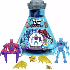 تصویر پک 2 تایی فیگورهای MrBeast Lab سری Hyper Fusion مدل Golden Dragon 