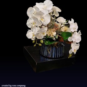 تصویر دسته گل مصنوعی ارکیده خاص 