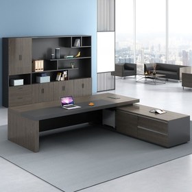 تصویر میز مدیریت مدل M104 - MDF مدل 504072 