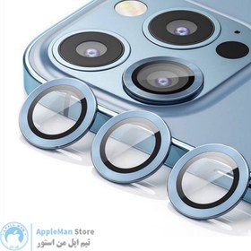 تصویر محافظ لنز شیشه ای دوربین آیفون 11 پرو iPhone 11 pro Camera Lens Glass Protector 