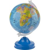 تصویر کره جغرافیایی سایز ۱۶ پایه پلاستیکی 