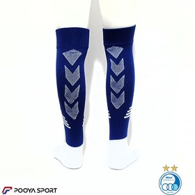 تصویر جوراب فوتبال ساق بلند حوله ای پسرانه 5 تا 12 سال استقلال 