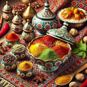 تصویر ادویه کاری 16 قلم 