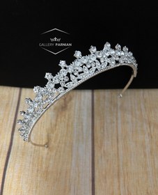 تصویر تاج عروس کد 923 bridal tiara code 923