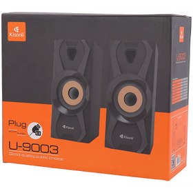 تصویر اسپیکر دسکتاپ کیسونلی مدل U-9003 SPEAKER KISONLI U9003 USB