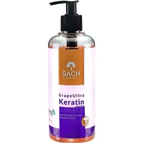 تصویر شامپو مو بدون سولفات حاوی کراتین ساچ مدل Sach Grapeultra Keratin Hair Milk Sach Grapeultra Keratin Hair Milk 450ml