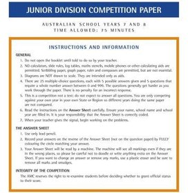 تصویر دانلود کتاب AMC 2010 Competition papers کتاب انگلیسی مقالات AMC 2010 Competition