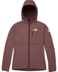 تصویر هودی فنی زنانه The North Face FUTUREFLEECE™ Full-Zip Hoodie – رنگ Wild Ginger (Summit Series) اوریجینال 