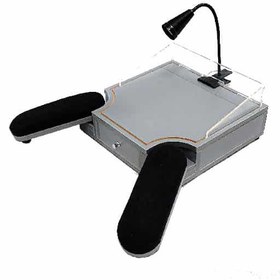 تصویر میز ساعت سازی کمجا portable watchmaking bench 