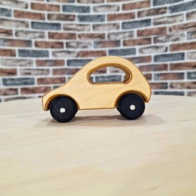 تصویر ماشین چوبی Wooden car