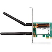 تصویر کارت شبکه بی‌سیم و مخصوص کامپیوتر دی-لینک مدل DWA-548 D-Link DWA-548 Wireless N300 PCI Express Desktop Adapter