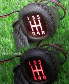 تصویر سر دنده چراغ دار LED RGB 