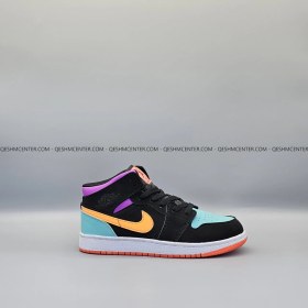 تصویر کتانی نایکی ایر جردن ۱ دخترانه رنگی 