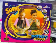 تصویر چرخ سفالگری کودک مدل ۱۰۴ 