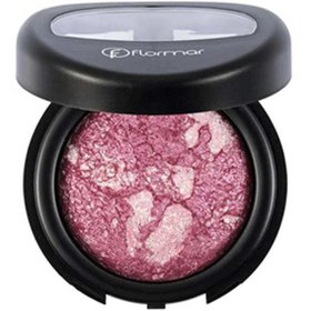 تصویر سایه چشم تراکوتا ارغوانی اکلیلی Flormar D04 