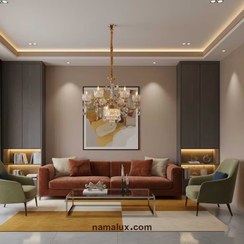 تصویر لوستر شاخه ای زاماک (کد: 8802) 