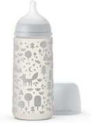 تصویر شیشه شیر نوزادی جدید سواوینکس اورجینال اسپانیا با سرشیشه جدید انتی کولیک SUAVINEX ANTI-COLIC 