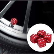 تصویر سر والف فانتزی طرح تاس - قرمز 