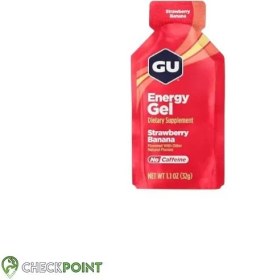 تصویر پاور ژل STRAWBERRY BANANA GU 